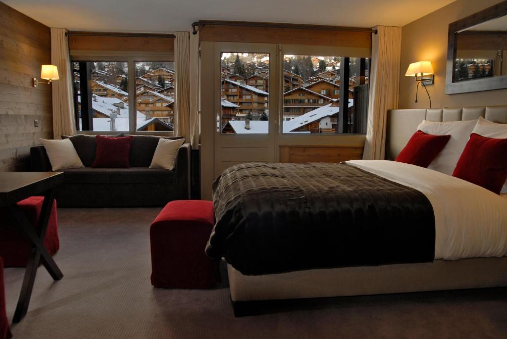 Hotel Vanessa Verbier Szoba fotó